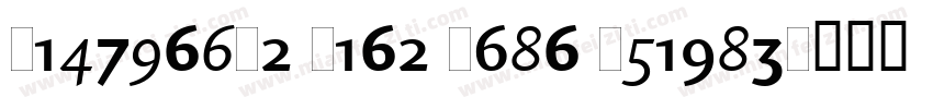 HarmonyOs Sans Thin Italic字体转换